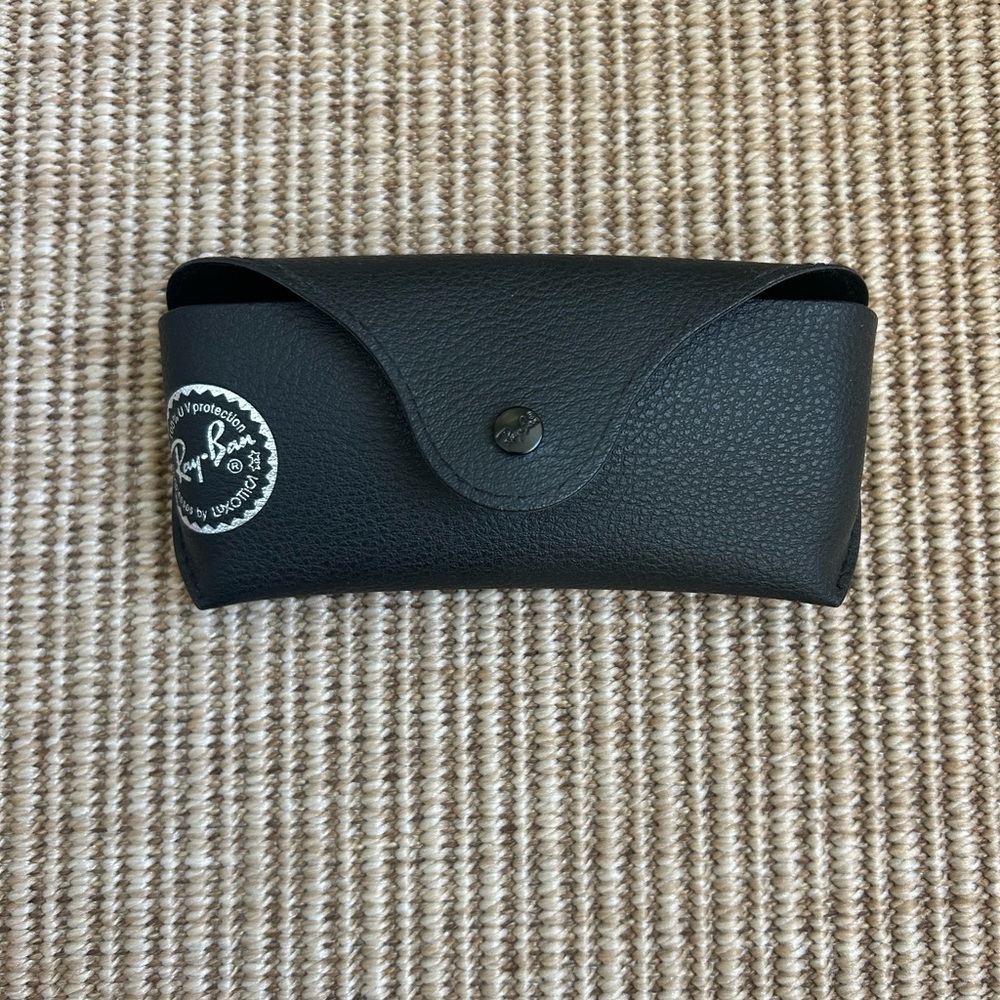 Ray-Ban Textured Black Sunglasses Case